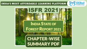 India State of Forest Report 2021 | ISFR 2021 | Summary PDF